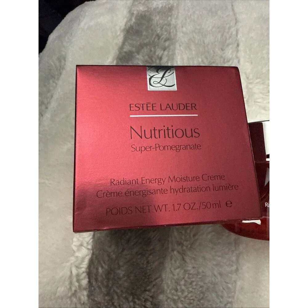 Estee Lauder Nutritious Super-Pomegranate Radiant Energy Moisture Creme 1.7 oz - Picture 2 of 5